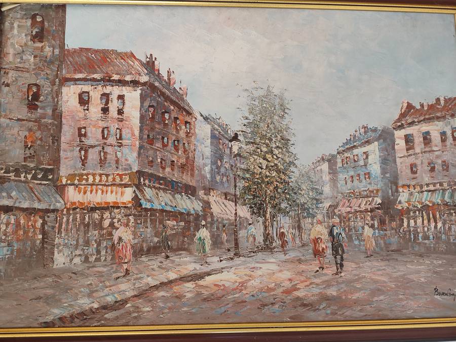 #2 STUNNING C BURNET ACRYLIC  PAINTING !!!!