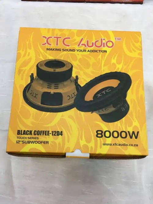 XTC Black Coffee Subwoofer