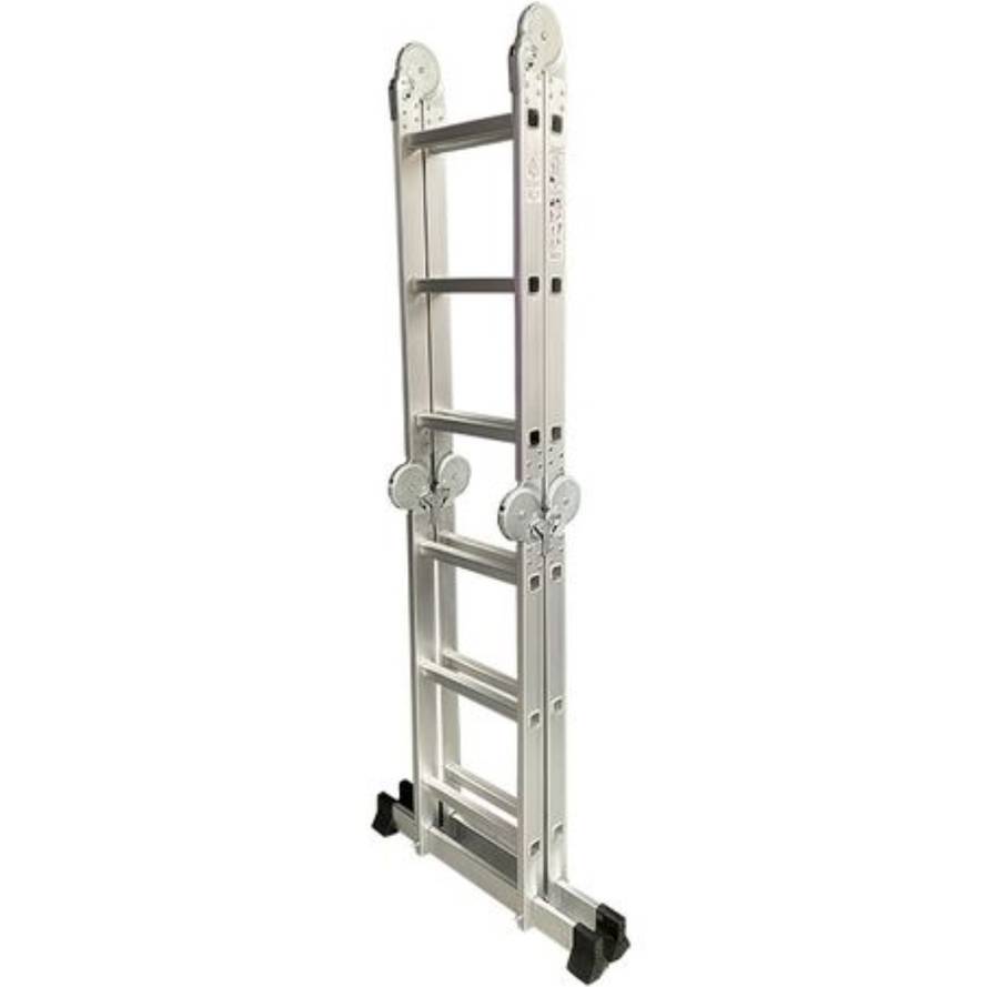 Aluminum multi purpose ladder 3.7m max 150kg