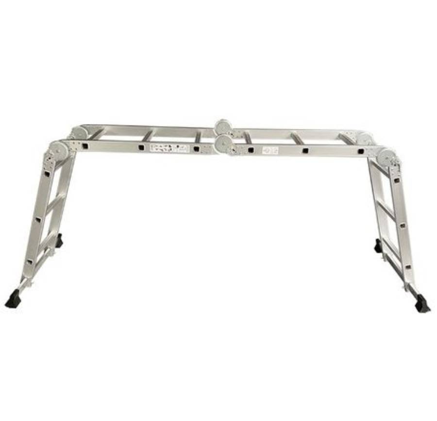 Aluminum multi purpose ladder 3.7m max 150kg