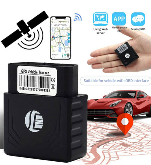 Smart Mini OBD Vehicle Vehicle GPS Tracker - Open Box