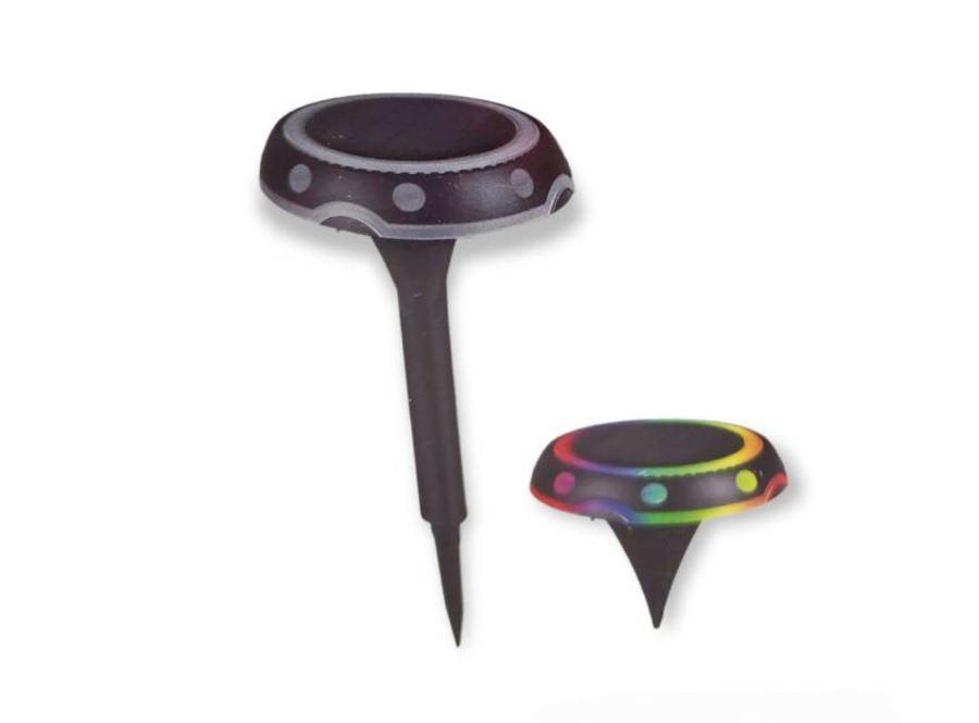 TA125 RGB LED Solar Power Ground Lights - Open Box