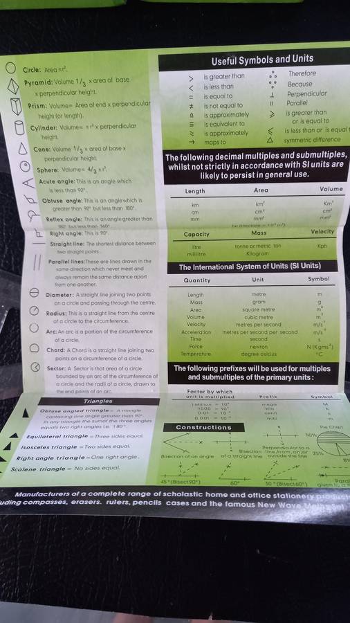 Geometry Sets x10 - Lot 2