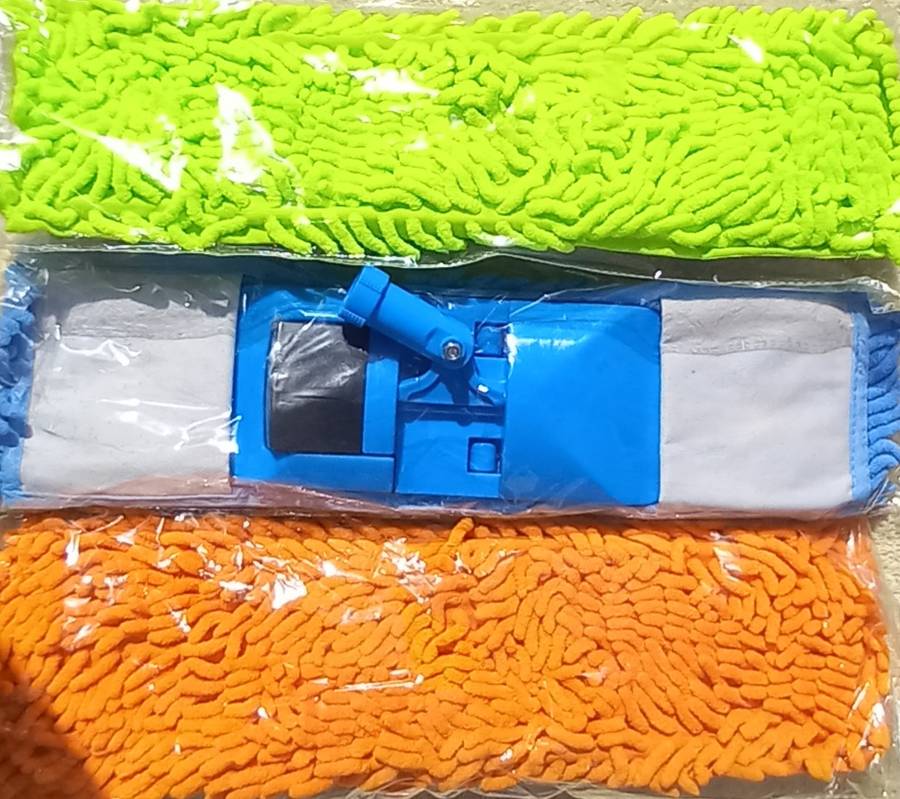 Replacement Microfibre Mop Heads x3