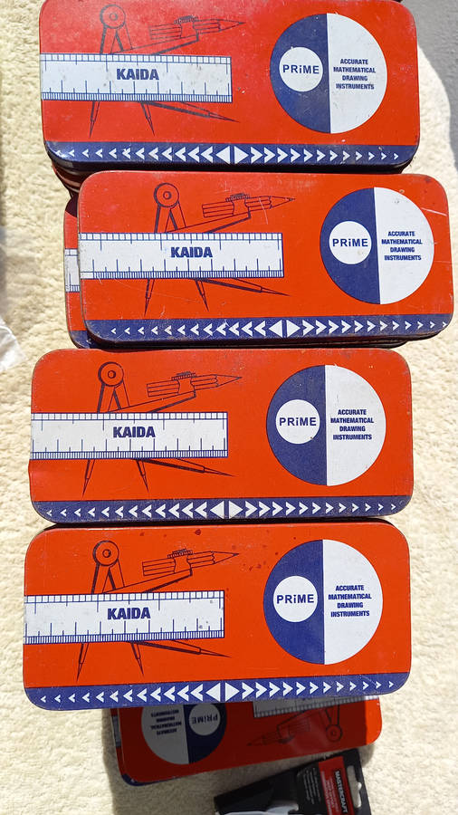 Joblot of 50 Kaida Math geometry sets