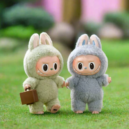 Labubu The Monsters Macaron Plush Pendant, Blind Box Collectible, 7 Character Designs