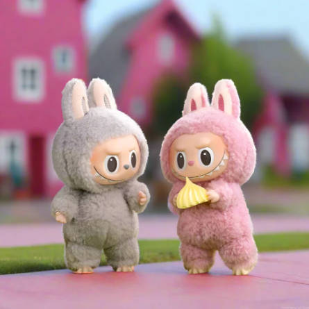 Labubu The Monsters Macaron Plush Pendant, Blind Box Collectible, 7 Character Designs
