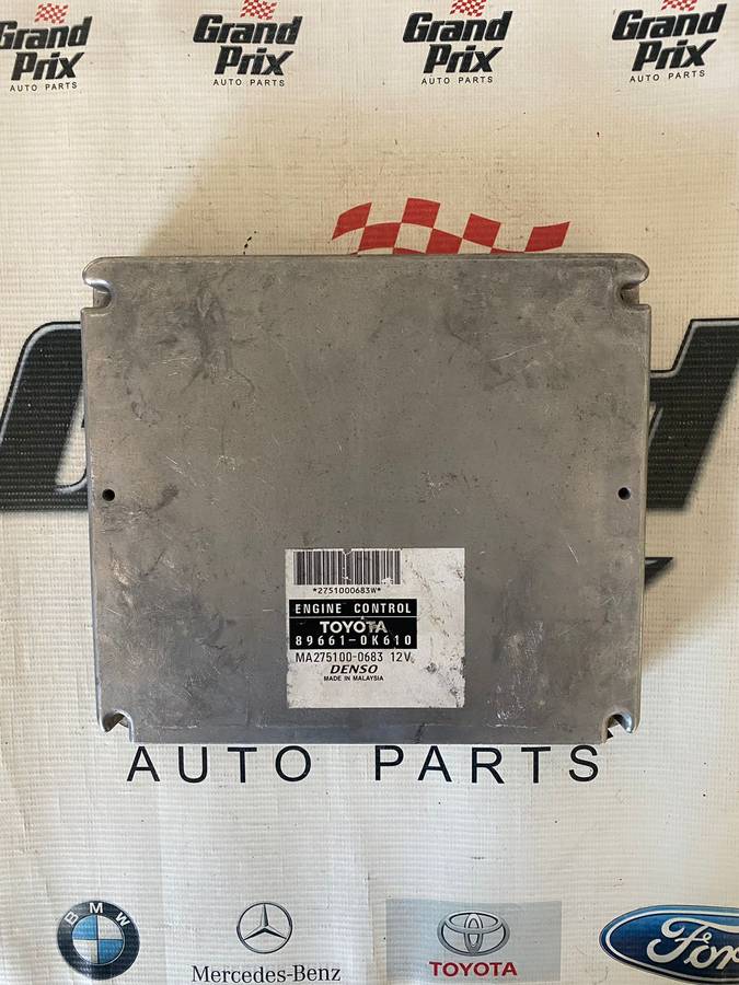 TOYOTA HILUX ENGINE CONTROL UNIT COMPUTER BOX 89661-0K610 MA275100-0682 12V - Copy