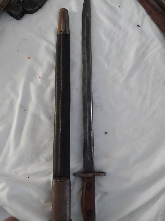 bayonet and tribal knife collection