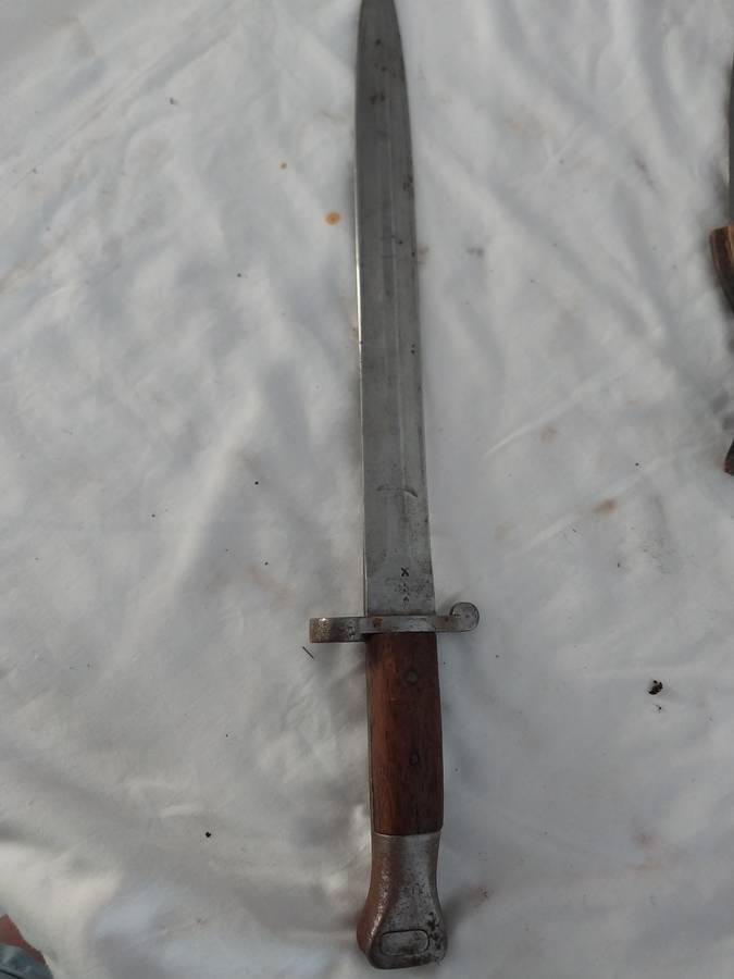 bayonet and tribal knife collection