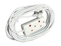 15m Extension Cord With A Two-Way Multi-Plug Extension Lead