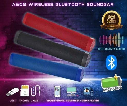 A500 bluetooth 5.0 Speaker - TV Soundbar