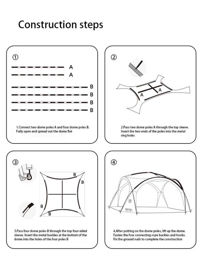 All-Weather Dome Shelter Tent for Outdoor Adventures  Ideal for Camping, Fishing, and Hiking