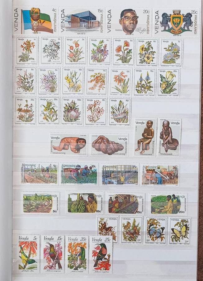 VENDA COMPLETE IN GREAT IMPERIAL ALBUM MNH