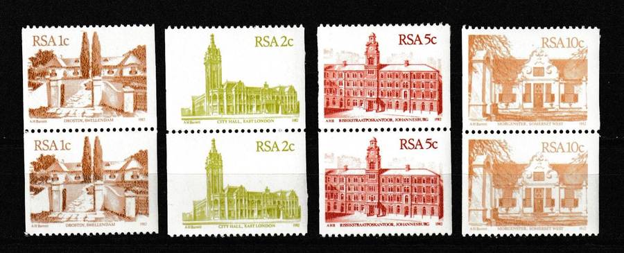 RSA BUILDINGS DEF. COIL STAMPS