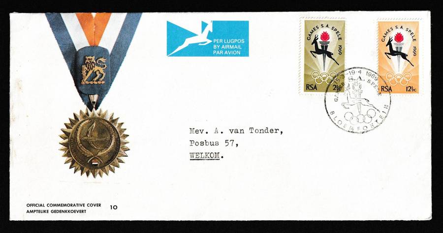 RSA 1969 SA GAMES NO.10