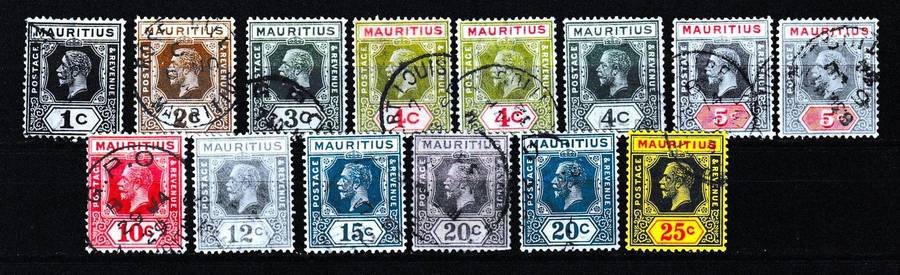 MAURITIUS KING GEORGE SET