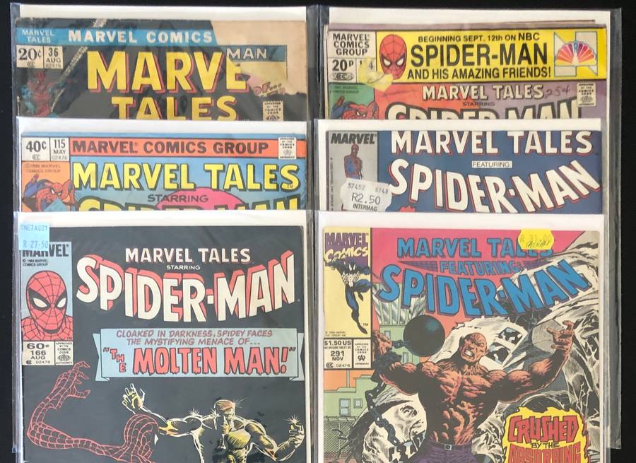 Marvel Tales Comic Book Bundle