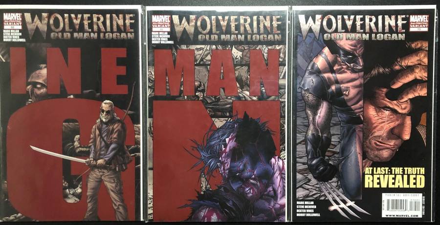 Wolverine: Old Man Logan(2008) - Complete Run + Variants