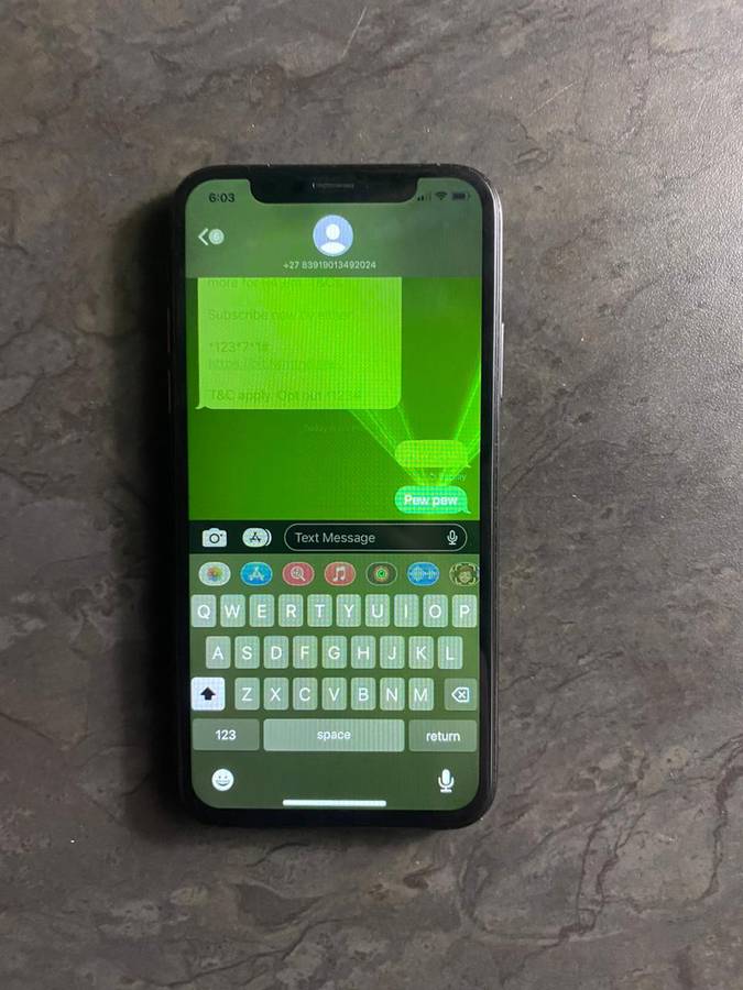 iPhone X  64 GB,( Face ID not working, battery 78%)