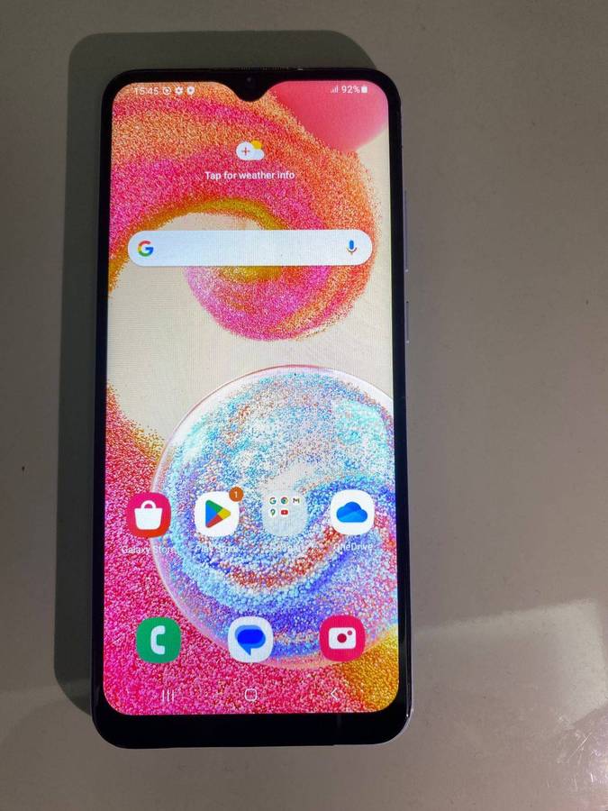 Samsung Galaxy A04e  Dual SIM  64GB  Good Condition + Free Protective Case