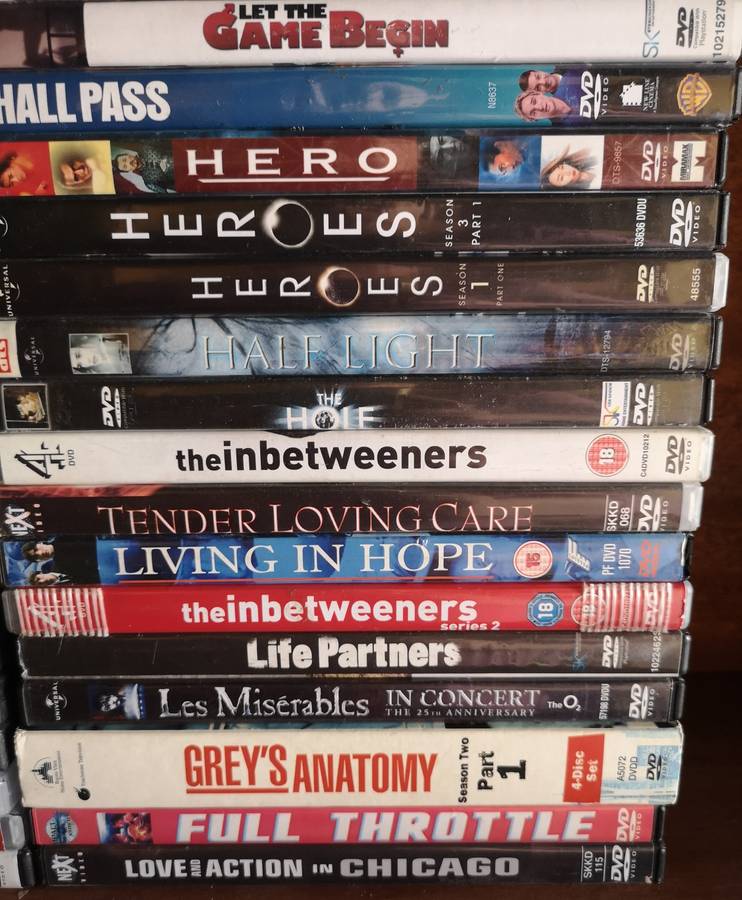 Movie Bundle: 50 DVD's | Used Condition, Sold As-Is (A)