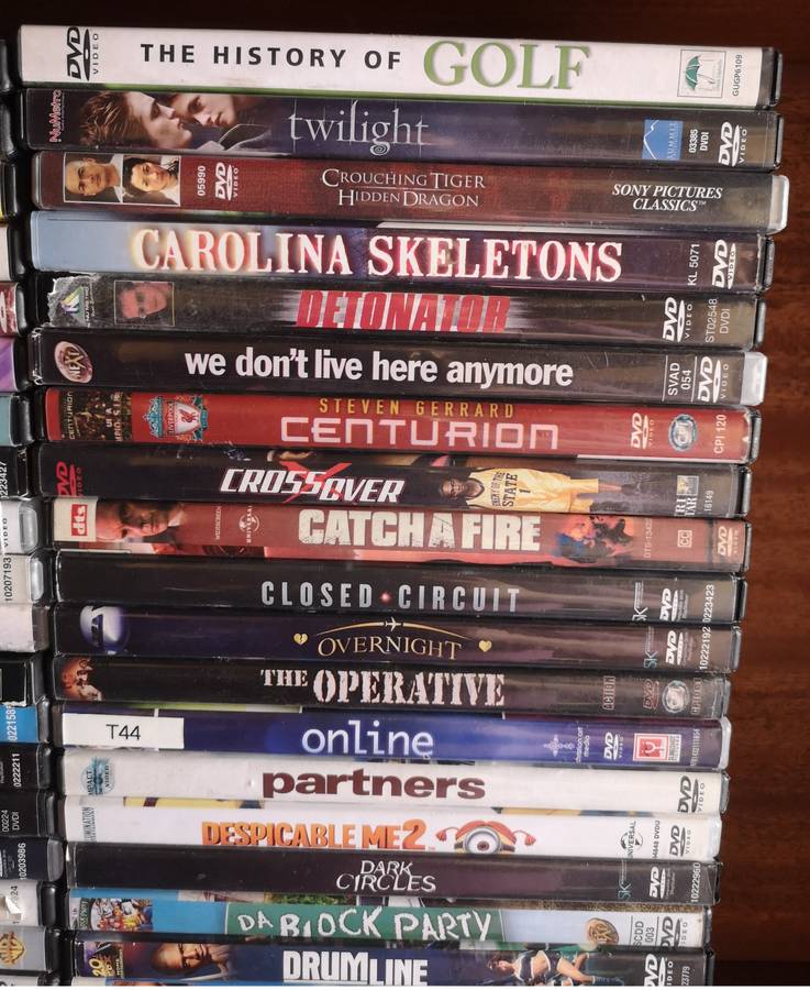 Movie Bundle: 50 DVD's | Used Condition, Sold As-Is (B)