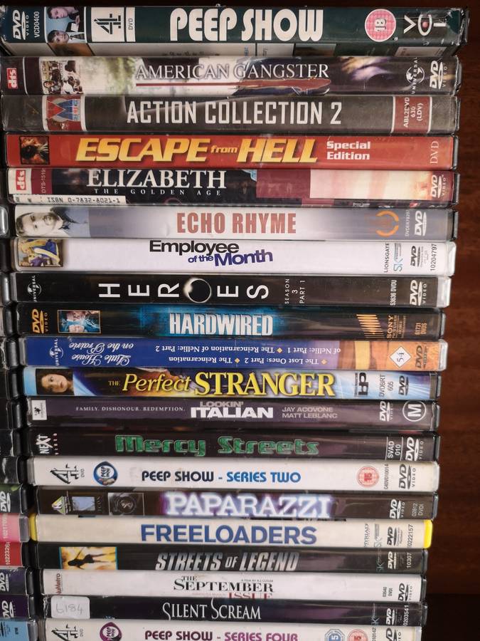 Movie Bundle: 50 DVD's | Used Condition, Sold As-Is (C)