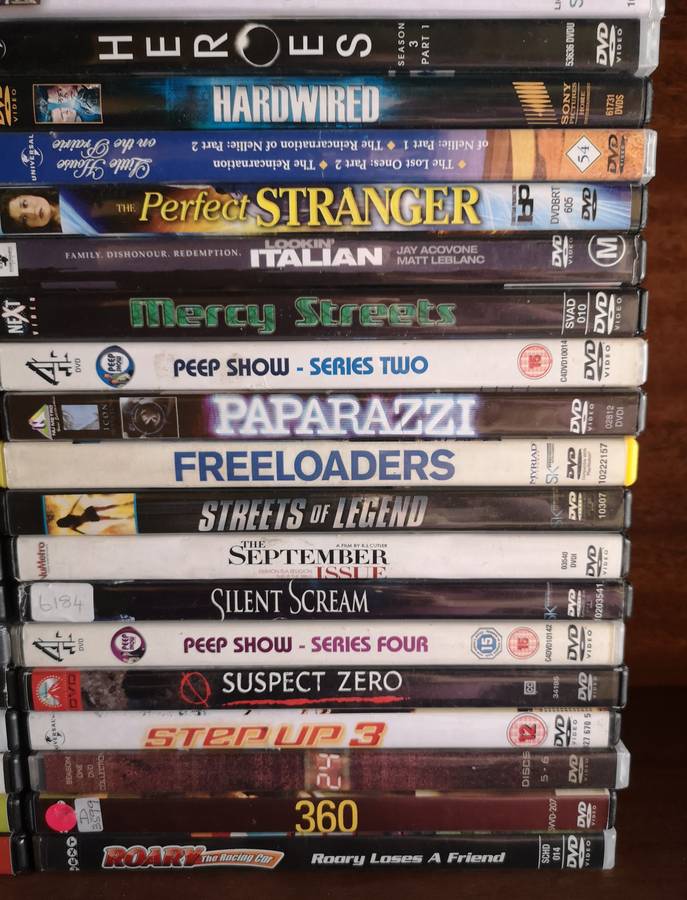 Movie Bundle: 50 DVD's | Used Condition, Sold As-Is (C)