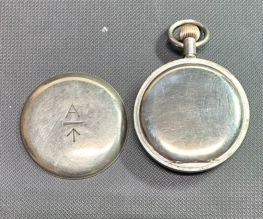 Rare Electa 30 Hour Non Luminous Mark V - World War I British Army RFC Pilots official Pocket watch