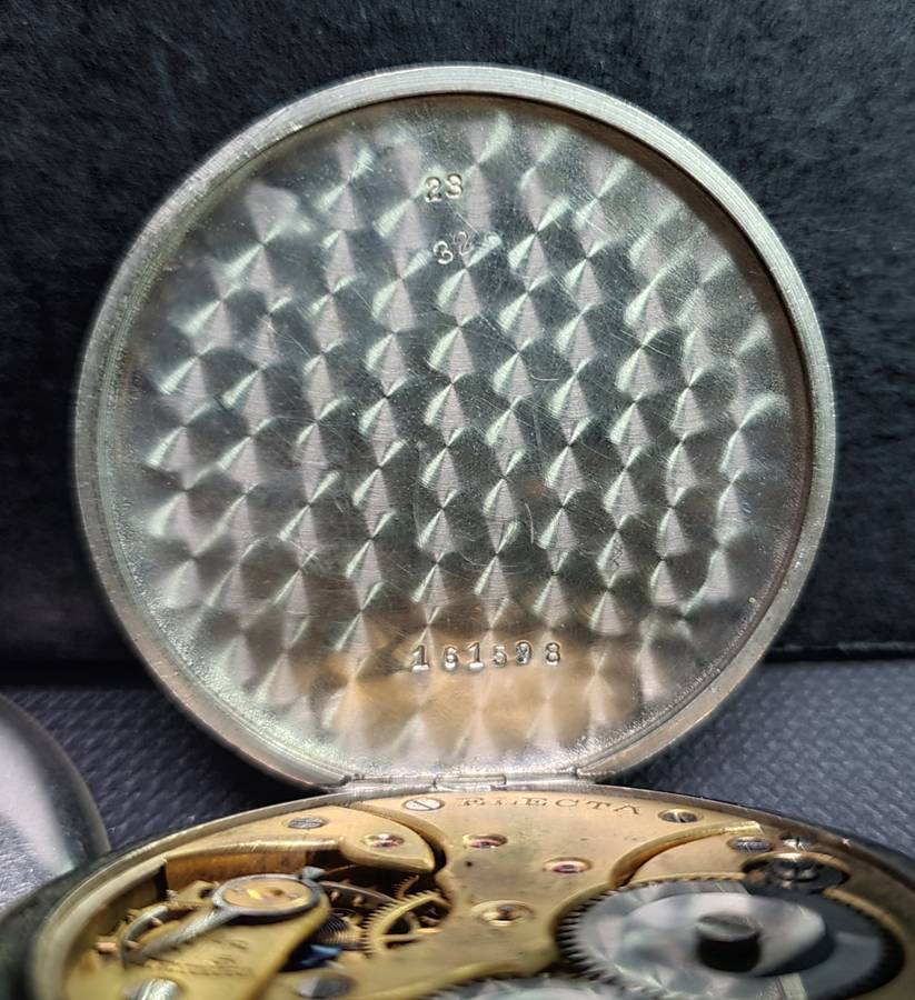 Rare Electa 30 Hour Non Luminous Mark V - World War I British Army RFC Pilots official Pocket watch