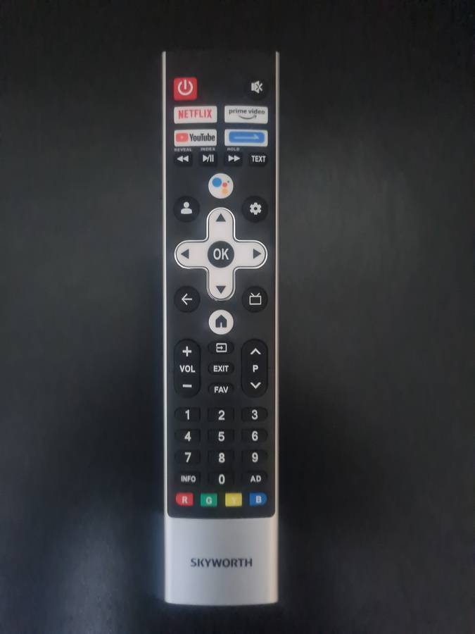 SKYWORTH SMART TV REMOTE CONTROL