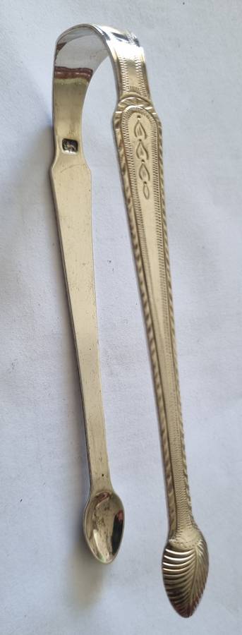 STERLING SILVER ANTIQUE TONGS