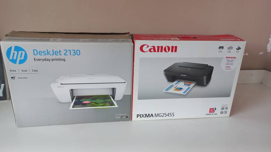 Canon Pixma MG22545S & HP DeskJet2130