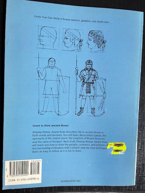 Drawing History - ANCIENT ROME - 1995 - Scholastic - E. Raphael & D. Bolognese
