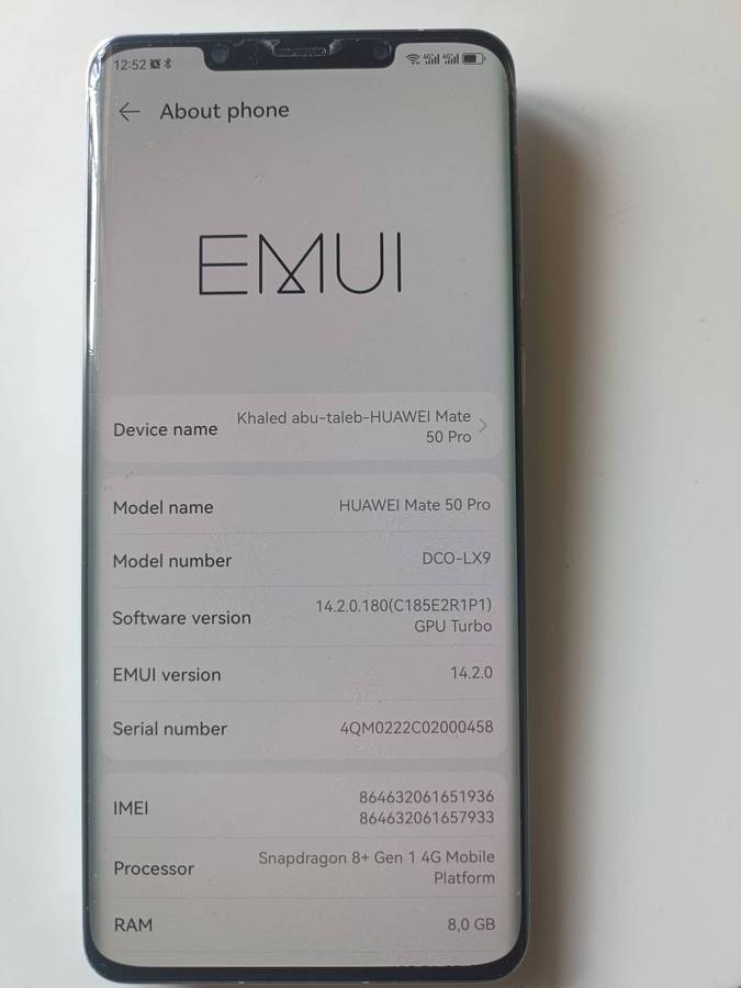 Huawei Mate 50 Pro 256GB Dual Sim