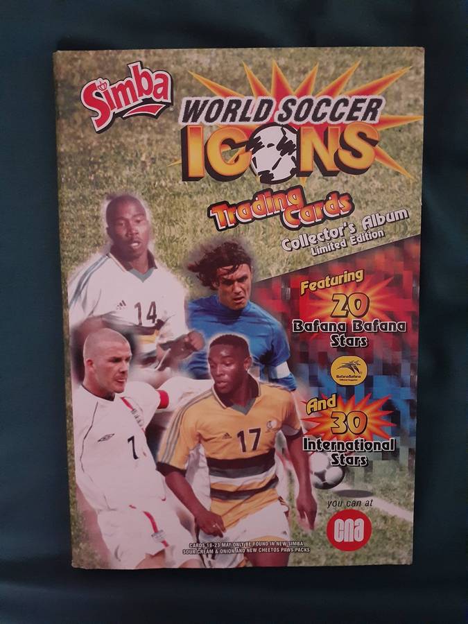 2001 COMPLETE SIMBA WORLD SOCCER ICONS TAZO ALBUM!