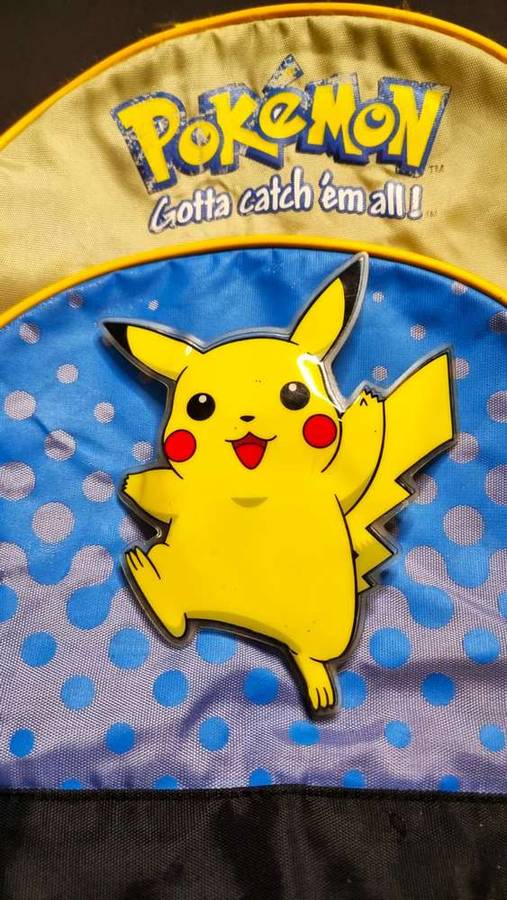 Rare Collectors Item 1999 Pokemon Backpack