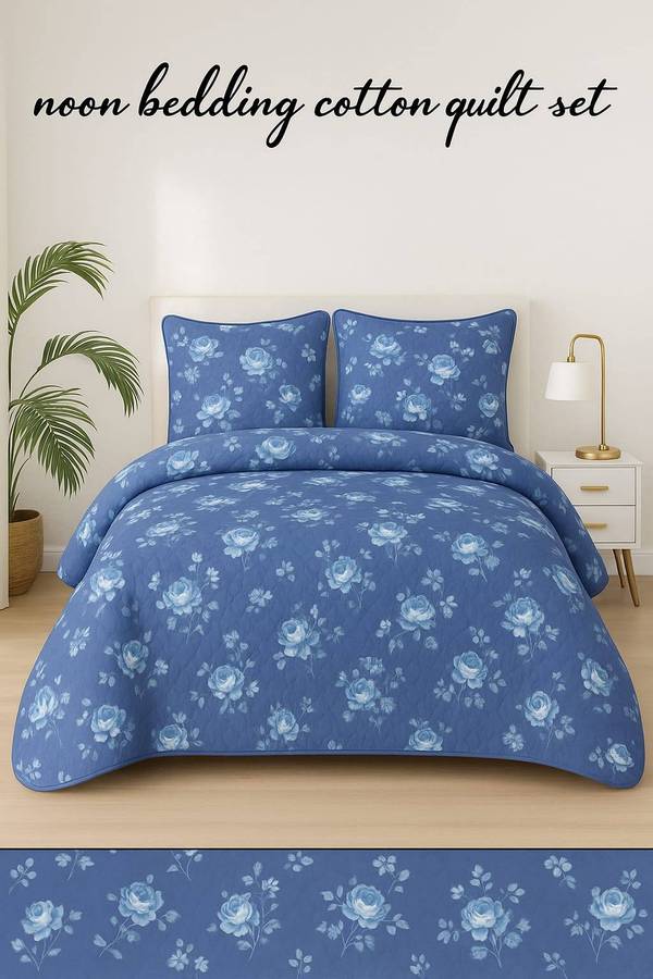 5 pcs bed spread cotton collection
