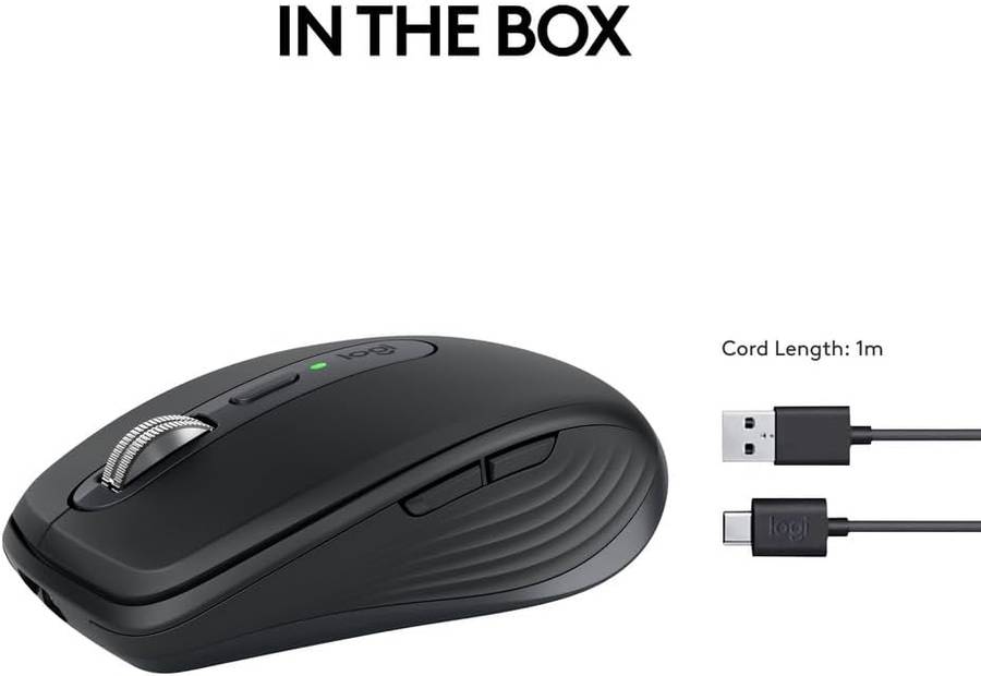 Logitech MX Anywhere 3S Graphite Mouse