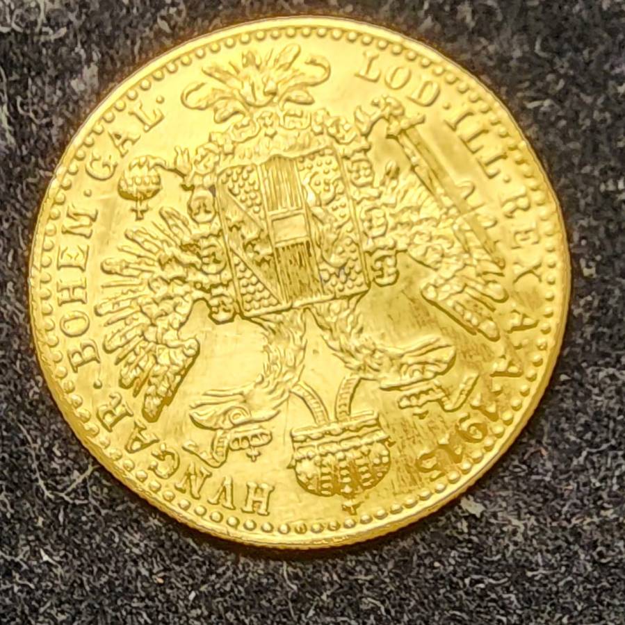 1915 GOLD FRANC.IOS.COINS-I.D.G.-AVSTRIAE-IMPERATOR COINS