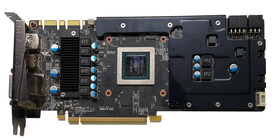 GTX 970 GAMING 4G GPU PCB[SOLD FOR PART OR REPAIR]