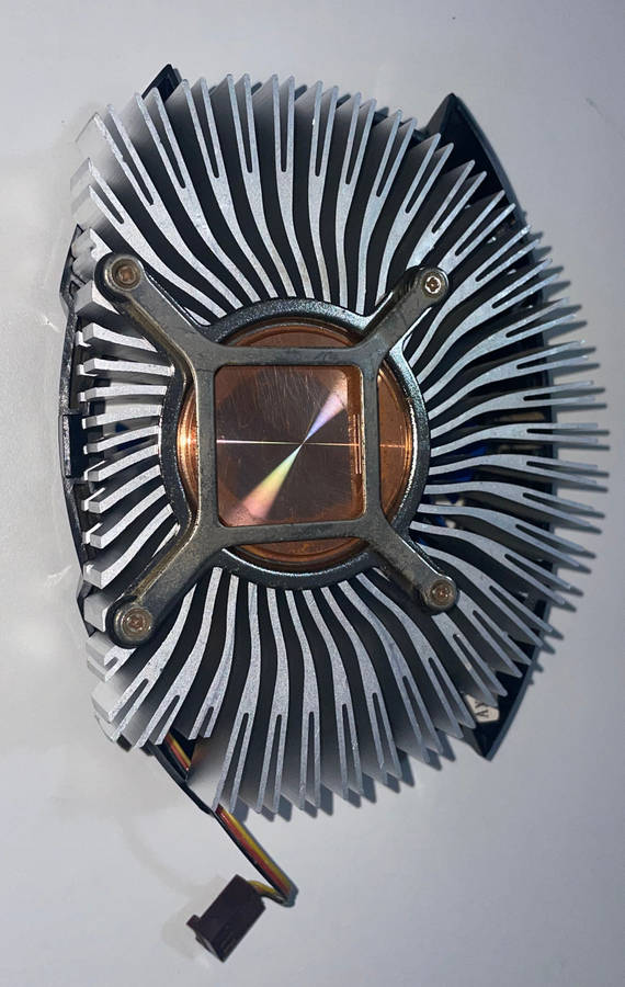 GPU Graphic card heat sink and fan, mounting hole 52.5 x 52.5mm