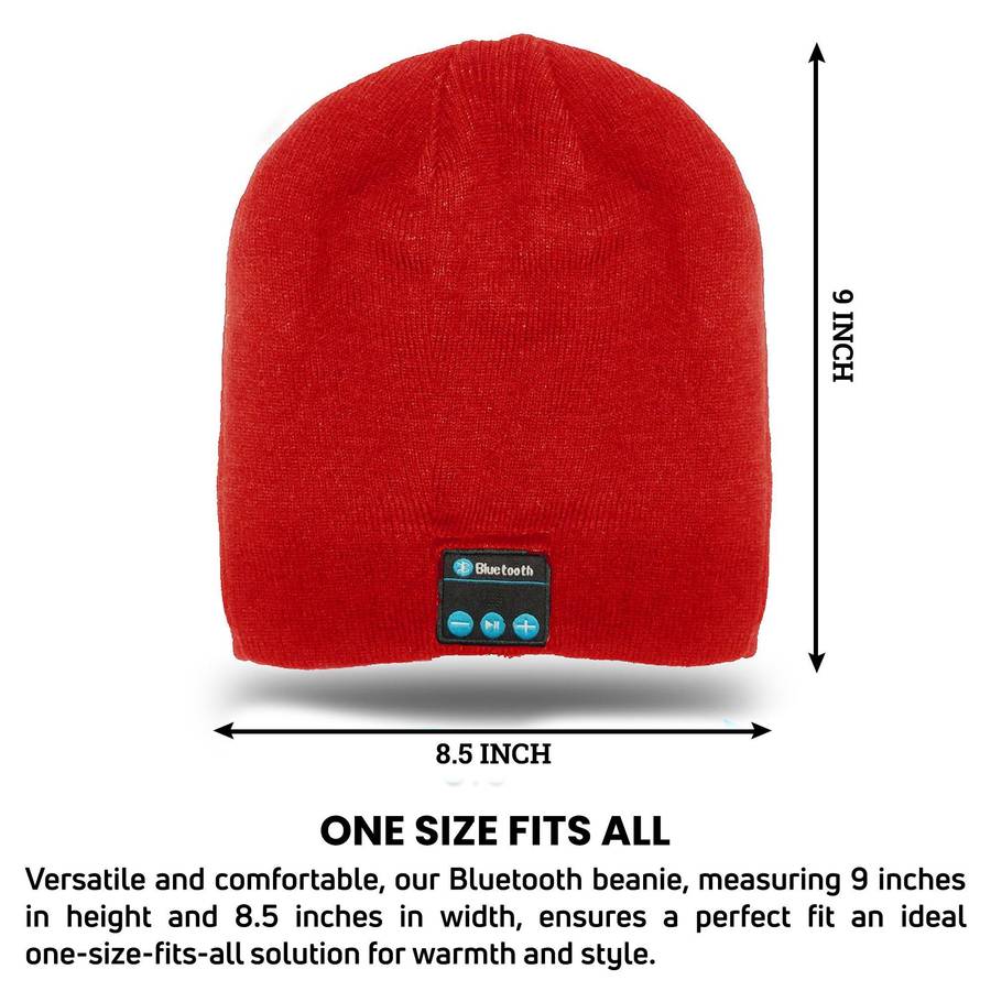Bluetooth Beanie - RED