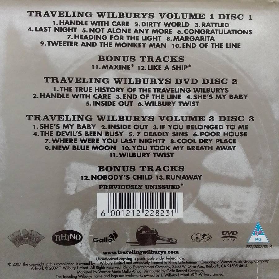 The Traveling Wilburys (CD/DVD) The Traveling Wilburys Collection