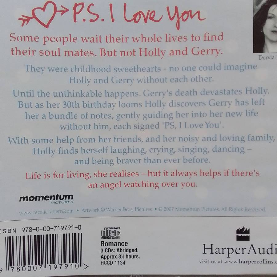 P.S. I Love You (3-CD Audio Book) Cecelia Ahern