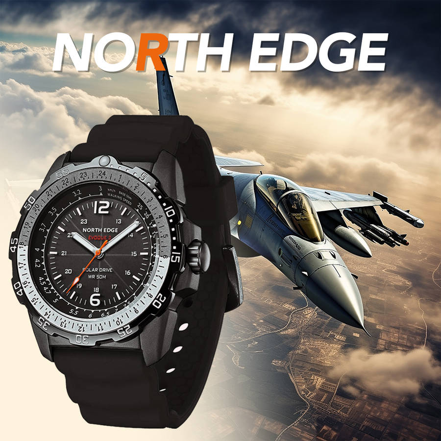 NORTH EDGE Evoque 2 Solar Drive Men's watch