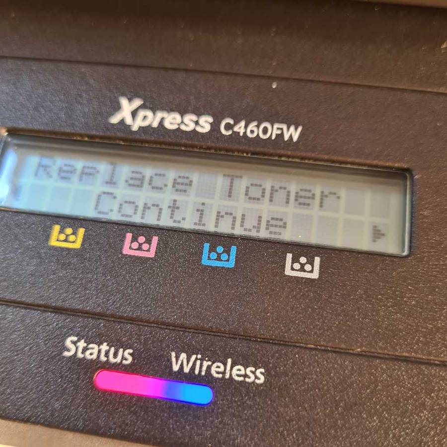 Samsung SL-C460FW A4 Colour Multifunction Laser Printer