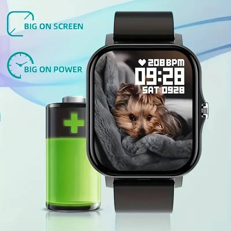 GTsw smart watch with heart rate, HbP, Blood oxygen and many more functions
