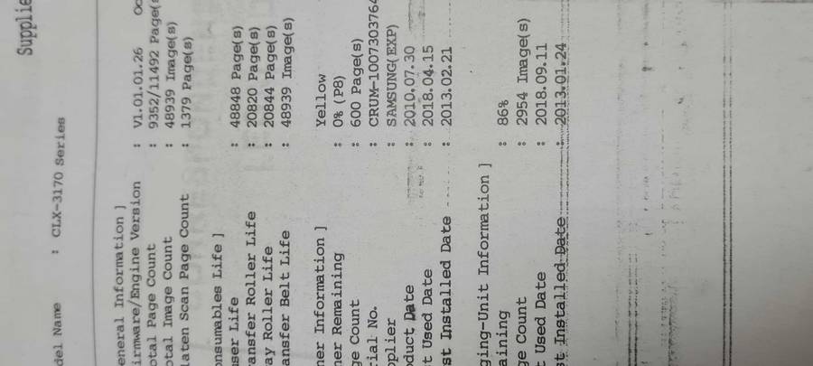 Fast Samsung CLX-3175 Color Laser Multifunction Printer